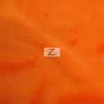 Solid Minky Fabric Orange