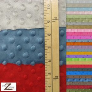 Dimple Dot Baby Soft Minky Fabric